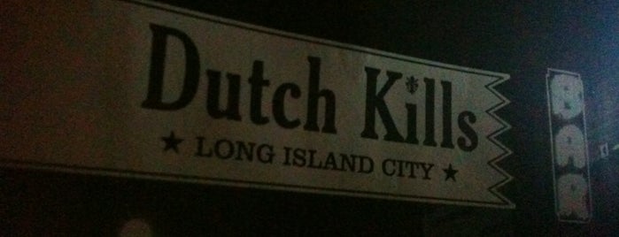 Dutch Kills is one of Sssshhhh.