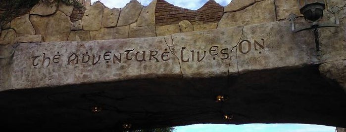 Port Of Entry is one of Disney World/Islands of Adventure.
