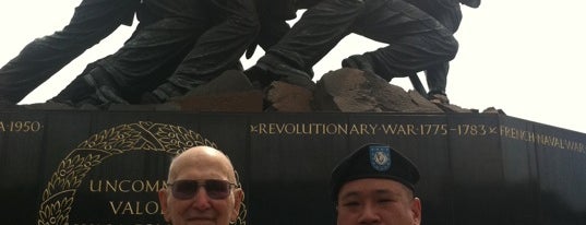 US Marine Corps War Memorial (Iwo Jima) is one of Washington DC Virtual Tour.
