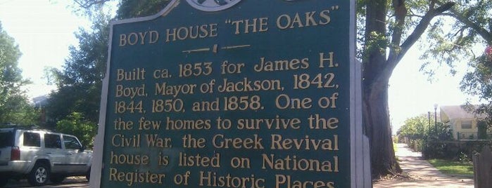 The Oaks House Museum is one of Museums in Jackson, MS.