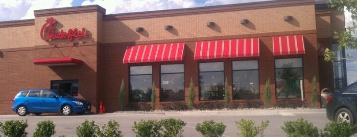 Chick-fil-A is one of 20 favorite restaurants.