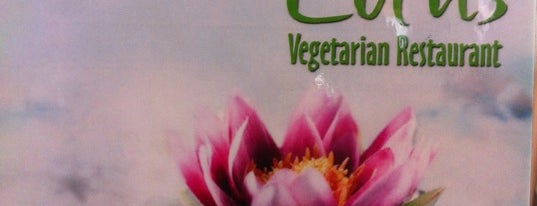 Lotus Vegetarian Restaurant is one of Tempat yang Disukai Toni.