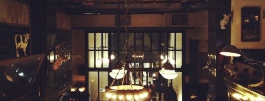 The Breslin Bar & Dining Room is one of Rob's NYC Eats & Sleeps.