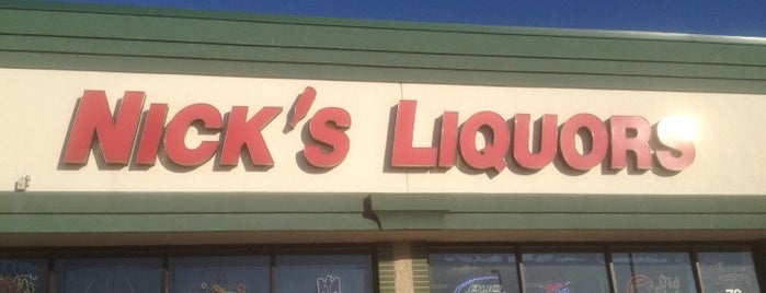 Nick's Liquors is one of Around Town.
