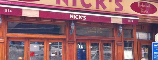 Nick's Restaurant & Pizzeria is one of สถานที่ที่ stephanie ถูกใจ.