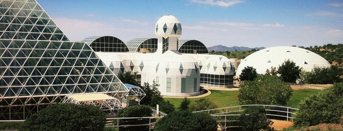 Biosphere 2 is one of Driving around 48 states in United States.