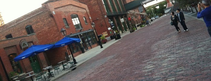 The Distillery Historic District is one of T'ronto.