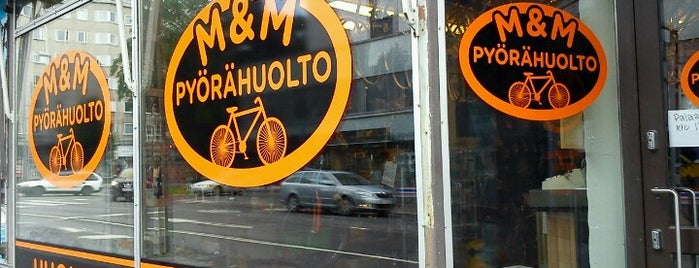 Amurin Pyörähuolto M & M is one of Bike Store.