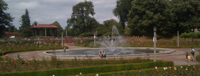 Peninsula Park / Rose Garden is one of Great outdoor parks in Portland, OR.