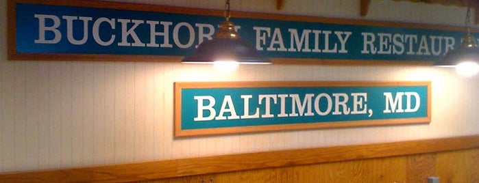 Buckhorn Family Restaurant is one of Best of Baltimore - Diners.