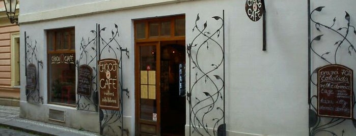 Choco Cafe "U Červené Židle" is one of prg.