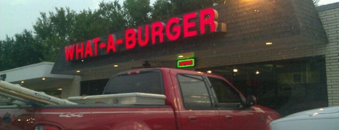 What-A-Burger is one of Tempat yang Disimpan Alex.