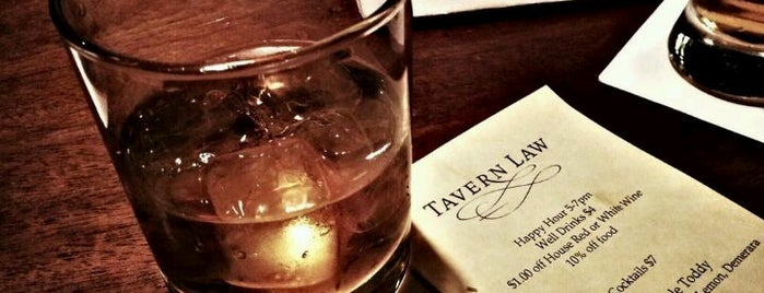 Tavern Law is one of Places for cocktails in Seattle.