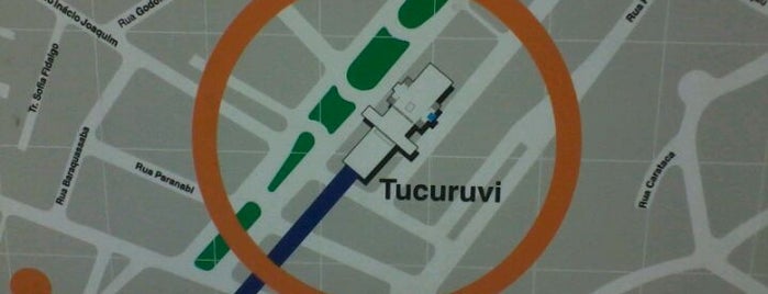 Estação Tucuruvi (Metrô) is one of Lugares.