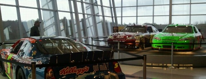 Hendrick Motorsports is one of Musts...Charlotte, NC.