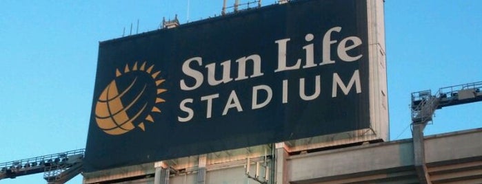 Hard Rock Stadium is one of NFL Stadiums 2012/13.