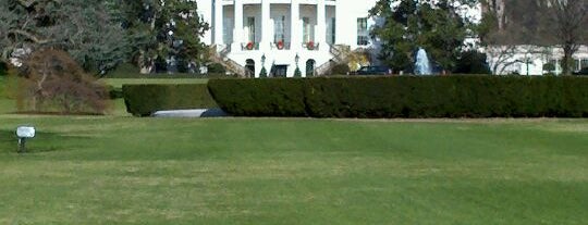 South Lawn is one of Bill Clinton Foursquare Challenge.