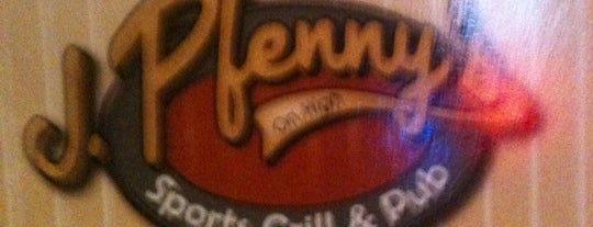 J. Pfenny's Sports Grill & Pub is one of Brent'in Kaydettiği Mekanlar.