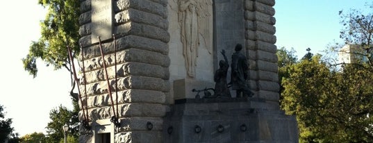 National War Memorial is one of Adelaide City Badge - City of Churches.