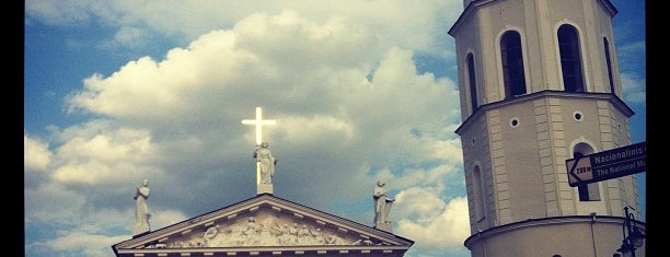 Cathedral Basilica of St Stanislaus and St Vladislav is one of Vilnius.