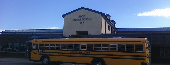 Siegel Middle School is one of Daily.