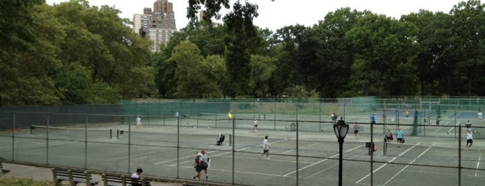 Central Park Tennis Center is one of UWS, Manhattan, NYC.
