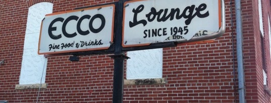 Ecco Lounge is one of สถานที่ที่บันทึกไว้ของ John.