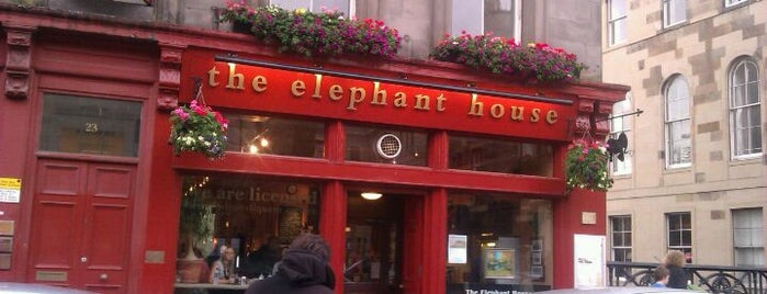 The Elephant House is one of Edinburgh.