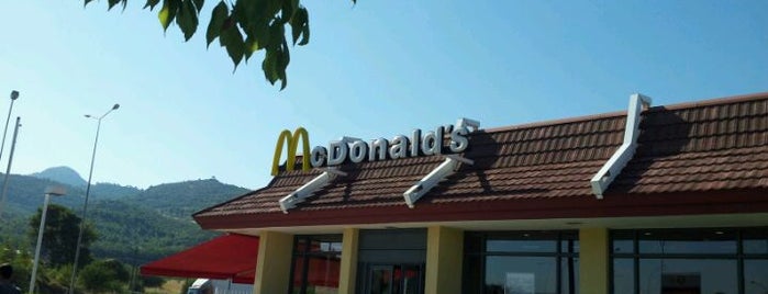 McDonald's is one of K. : понравившиеся места.