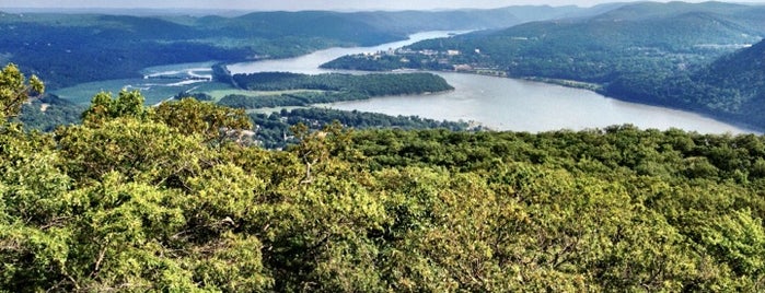 Top of Mt. Taurus is one of Cold Spring, Garrison, and Bear Mountain.