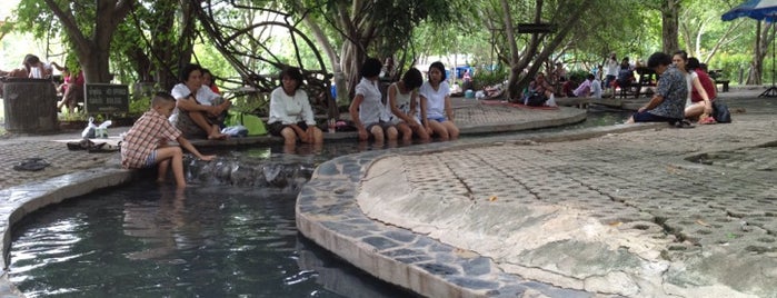 San Kam Phaeng Hot Spring is one of Hot Spring Baths of Thailand.