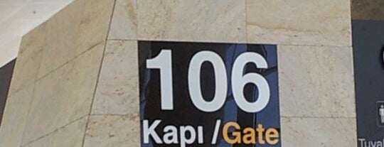 Gate 106 is one of Selcan'ın Beğendiği Mekanlar.