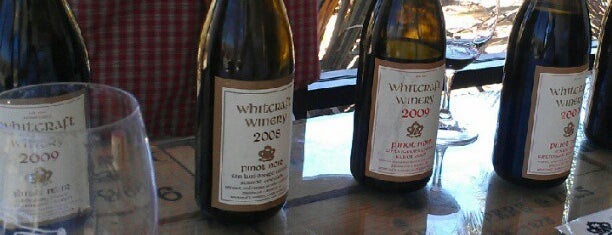 Whitcraft Winery is one of SF to SD one bite at a time.