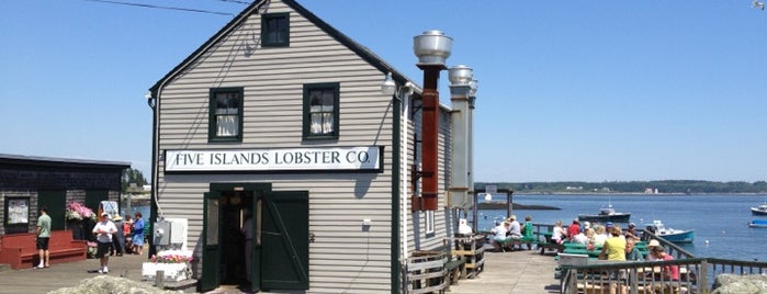 Five Islands Lobster is one of Bath/Brunswick Best Restaurants.
