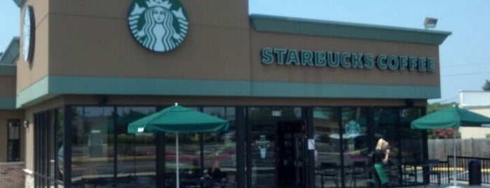 Starbucks is one of Gespeicherte Orte von Wilson.