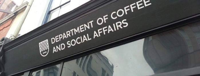 Department of Coffee and Social Affairs is one of London To-Do List.