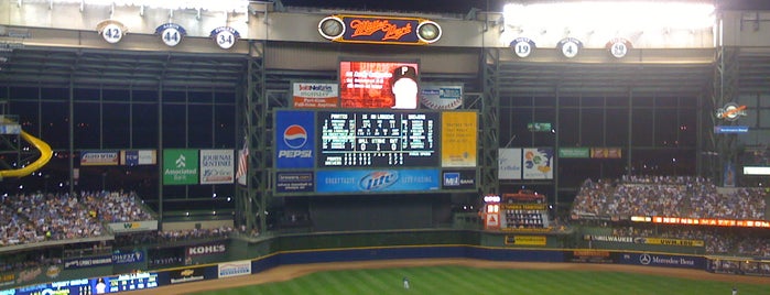 Miller Park is one of MLB Stadium Quest.