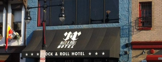 Rock & Roll Hotel is one of Washington DC.