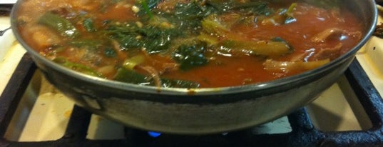 Chin Go Gae 진고개 is one of Jonathan Gold's 60 Korean Dishes.