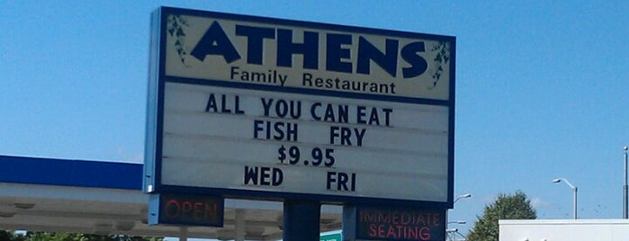 Athens Family Restaurant is one of Arthur's Great Place To Eat.