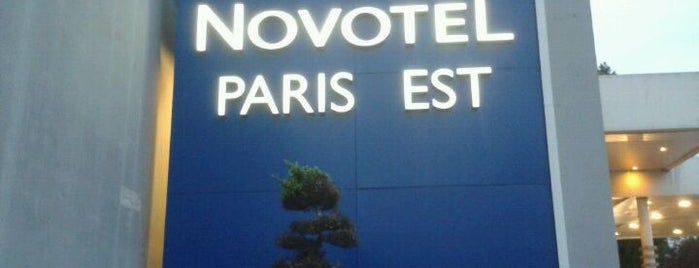 Hôtel Novotel Paris Est is one of Genina'nın Beğendiği Mekanlar.