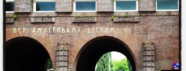 Het Amsterdams Lyceum is one of Monuments ❌❌❌.