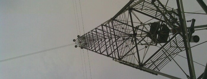 Moonlight Tower (11th & Lydia) is one of Austin's Moonlight Towers.