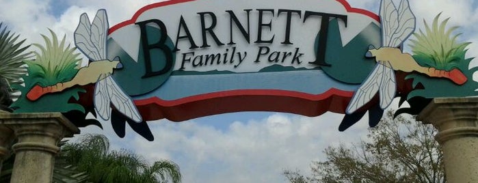 Barnett Family Park is one of สถานที่ที่บันทึกไว้ของ Kimmie.