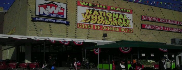 National Wholesale Liquidators is one of Done that! Revisit!.