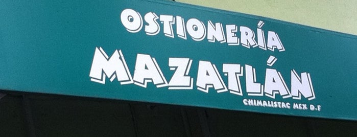 Ostionería Mazatlán is one of ¡Cui Cui ha estado aquí!.