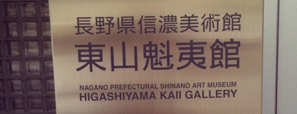 Nagano Prefectural Shinano Art Museum Higashiyama Kaii Gallery is one of Jpn_Museums.