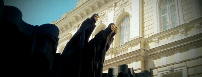 Trys mūzos | Three Muses is one of Artistic & Romantic Vilnius.