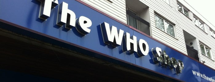 The Who Shop & Museum is one of london shop.