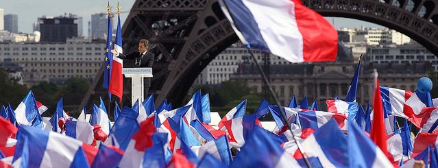 Трокадеро is one of Nicolas Sarkozy.